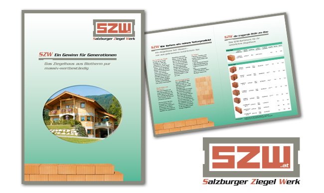 SZW Salzburger Ziegelwerk Drucksorten SZW Salzburger Ziegelwerk Drucksorten